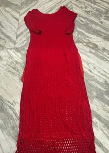 Stunning Red Ethnic Gown