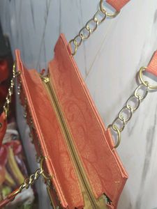 Embellished Red Bag