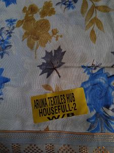 Floral Print Saree