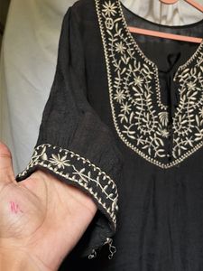 Linen short kurti/top