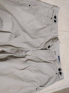 Comfortable Street wear half white Pants