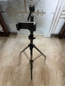 Adjustable Tripod Stand with Phone Holder