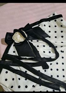 Savana Chic Polka Dot Backless Bodycon Dress
