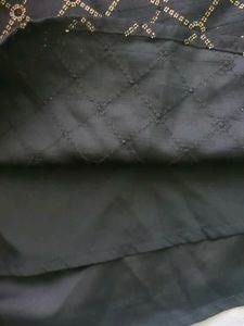 Vintage black and gold sleeveless top