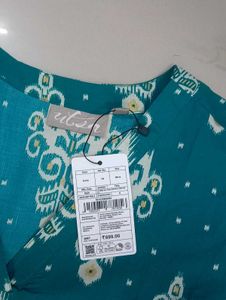 Elegant Green Printed Kurta S size