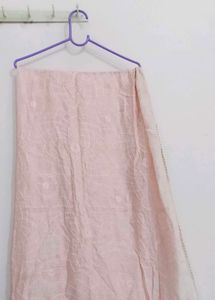 Light Pink Embroidered Dupatta