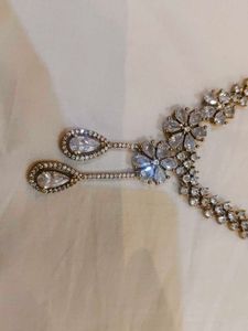 Elegant Cubic Zirconia Necklace Set