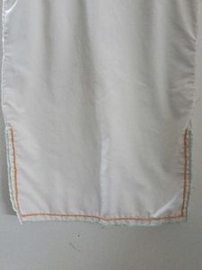 white kurta pajama set