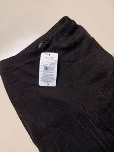 Sparkly Sheer Flared Pants