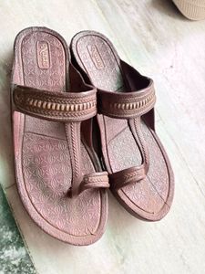Brown Kolhapuri Chappal Sandals