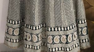 Exquisite Sequin Embroidered Anarkali Dress