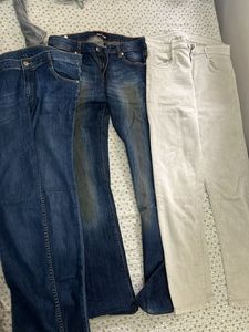 3 pairs of jeans