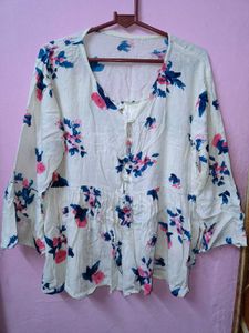 🎀150rs SALE🎀Floral Print Peplum top