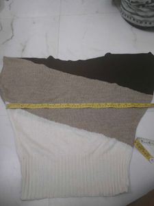 Cozy Color Block Knit Sweater