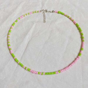 Boho style beaded chain🍓⛱️🍹