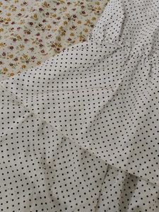 Polka Dot Tiered Mini Dress