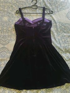 Velvet Mini Dress