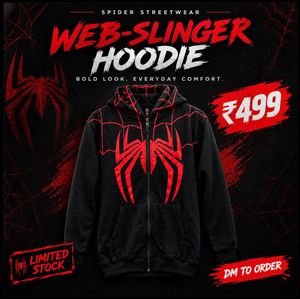Spider Web Slinger Hoodie