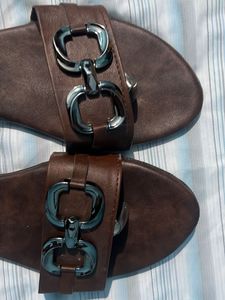 Stylish Brown Flat Sandals for Women