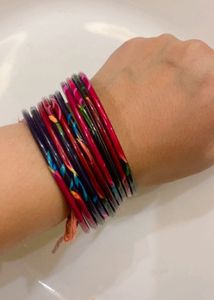 New Colorful Bangle Set of 10
