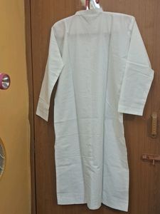 40 Size White Kurti