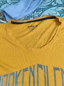 Spykar Men's "Broken Silence" Graphic T-Shirt