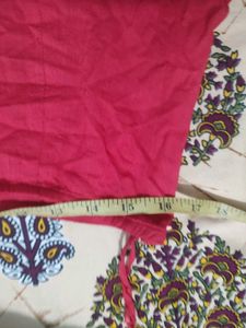 Red Tiered Ethnic Skirt/ Lehenga.
