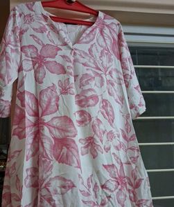 Floral Print Kurta w Free Pant