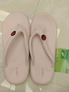 Cute Ladybug Flip Flops