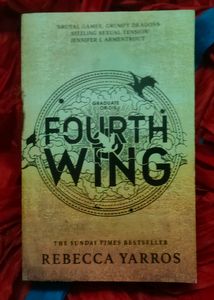 UNUSED: Fourth Wing Book (Flat ₹30 OFF)