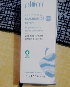 Plum Rice Water &amp; Niacinamide Serum