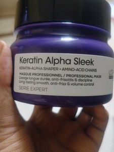 L'Oreal Keratin Alpha Sleek Mask