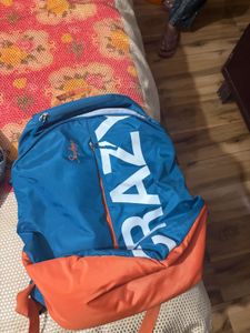 Skybags Backpack - Blue &amp; Orange