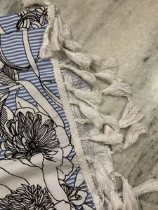 Boho Floral Print Crop Top