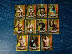 WWE Slam Attax Rebellion 2012 Lot