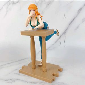 One Piece Nami On Table Action Figure