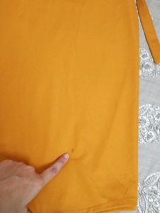 Mustard Sleeveless Dress