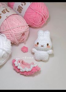 Handmade Crochet Bunny Doll