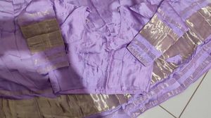 Lavender Lehenga Choli with Gold Accents