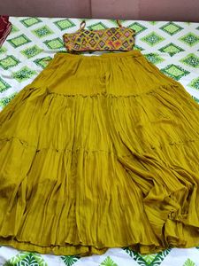 Women's Ethnic Lehenga Choli Set