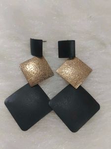 Geometric Drop Earrings