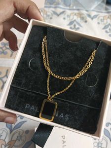 18 carat gold plated palmond chain