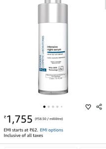 Fixderma Intensive Night Serum