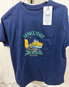 Blue Venice Italy Graphic T-Shirt