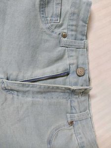 Light Wash Denim Shorts