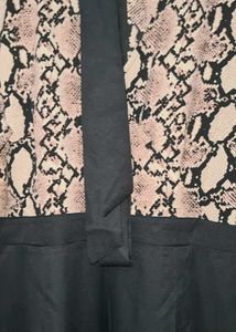 Chic Snake Print Jumpsuit