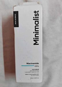 Minimalist Niacinamide 5% Face Serum