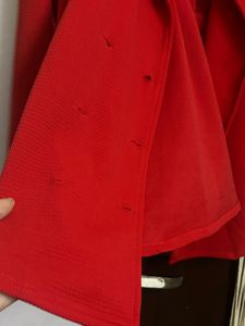 Red blazer style jacket( corporate look)