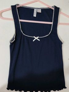 H&M pointelle top