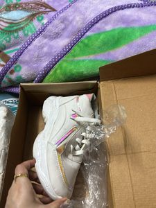 smart white shoes